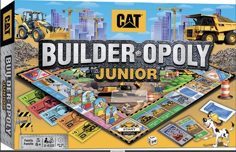 CAT Caterpillar Opoly Junior