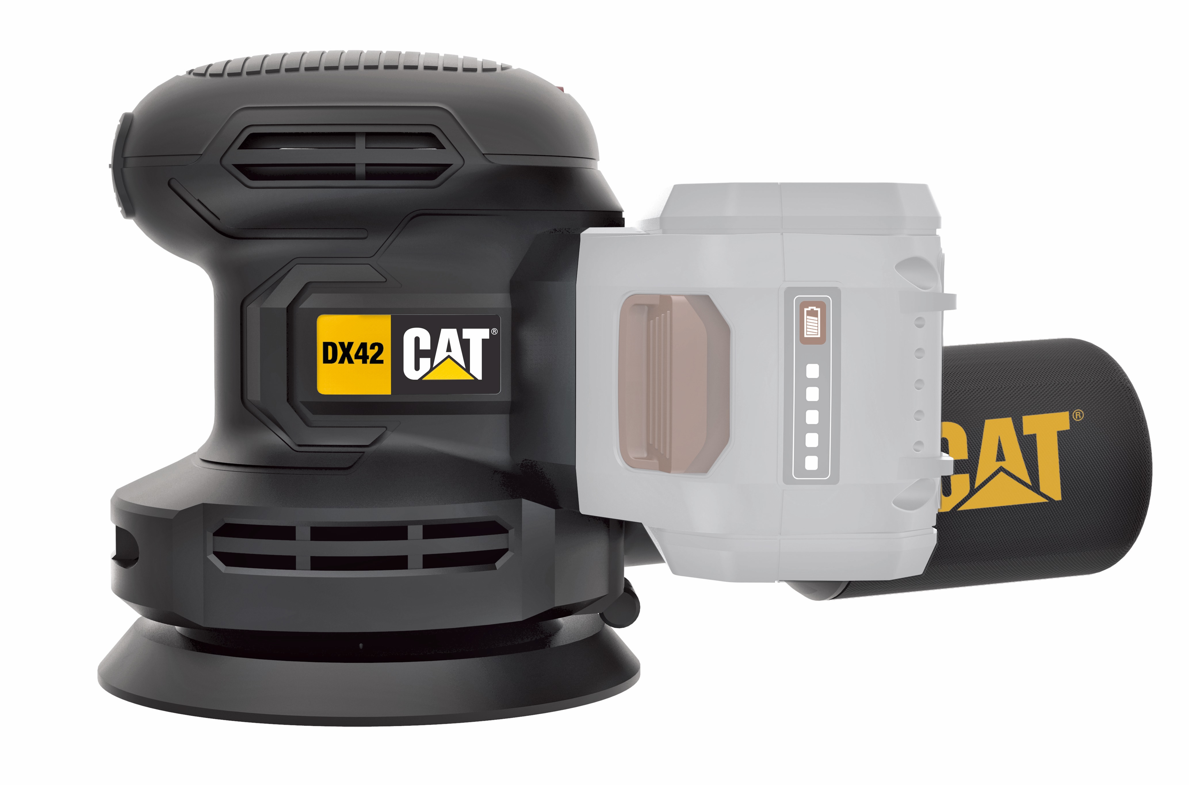 CATDX42B 18V 125mm Orbital Rotary Sander (SKIN)